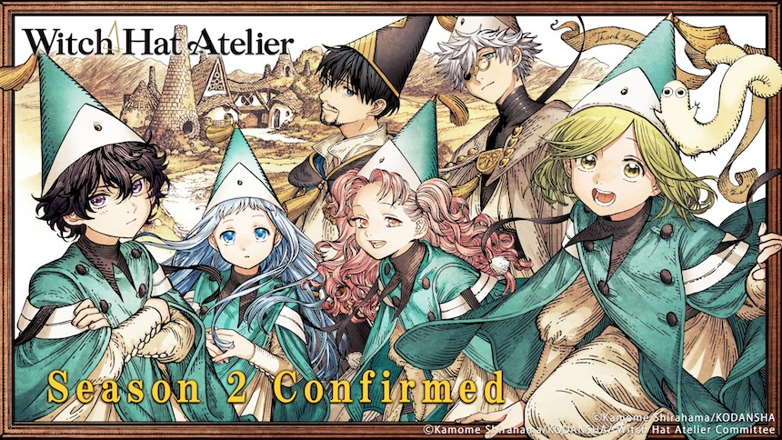 WITCH HAT ATELIER: Crunchyroll Acquires Season 2